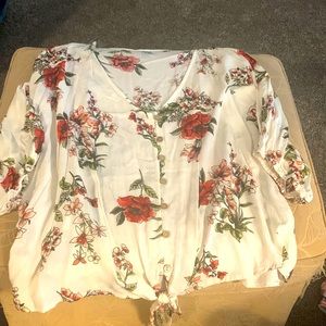 NEW! Button Down Crop Top